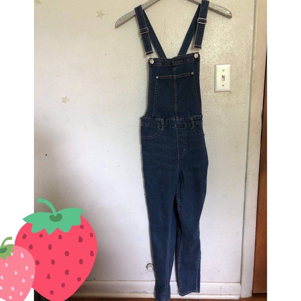 ✨H&M Divided Blue Bib Overalls✨
